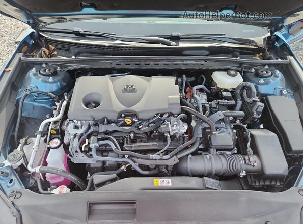 4T1DAACK7SU155489 2025 TOYOTA CAMRY Blue Widok wnętrza z tyłu