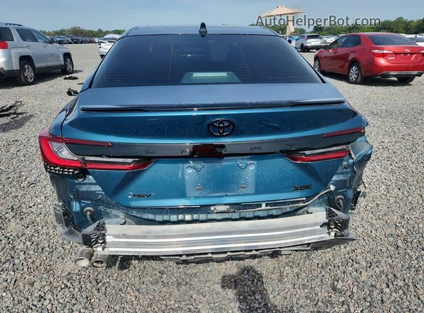4T1DAACK7SU155489 2025 TOYOTA CAMRY Blue Widok z tyłu