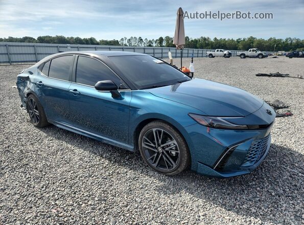 4T1DAACK7SU155489 2025 TOYOTA CAMRY Blue Przód prawy