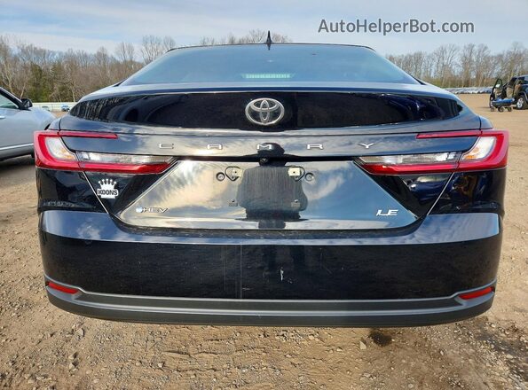 4T1DAACK7SU162264 2025 TOYOTA CAMRY Black Rear view
