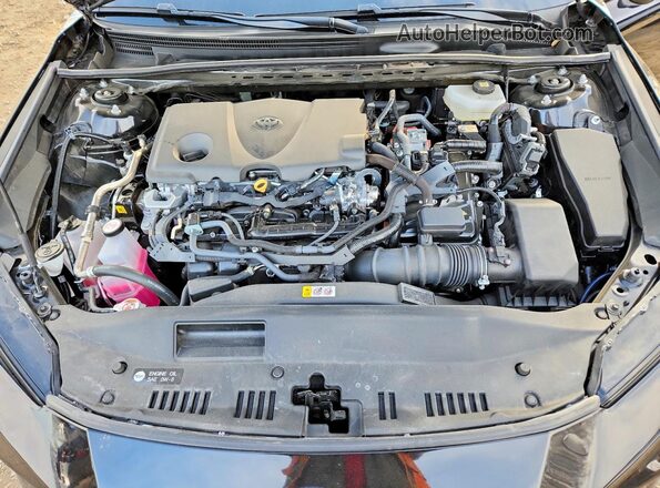 4T1DAACK7SU162264 2025 TOYOTA CAMRY Black Rear interior view