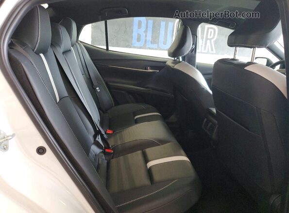 4T1DAACK7SU166279 2025 TOYOTA CAMRY White Вид задніх сидінь