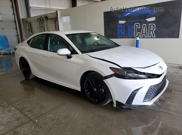 4T1DAACK7SU166279 2025 TOYOTA CAMRY White Передня права чверть