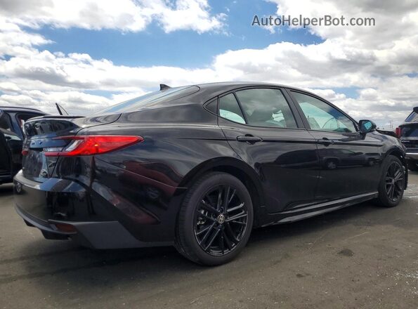 4T1DAACK7SU181736 2025 TOYOTA CAMRY Black Tył prawy