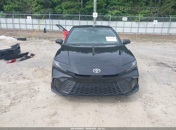4T1DAACK7SU189979 2025 TOYOTA CAMRY Black Սալոնի հետևի տեսք