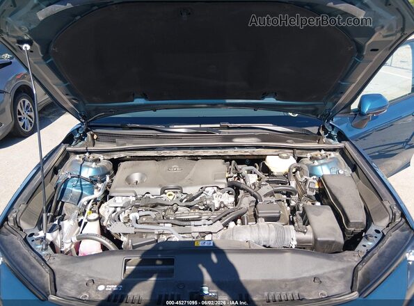 4T1DAACK7SU505218 2025 TOYOTA CAMRY Blue Widok z tyłu