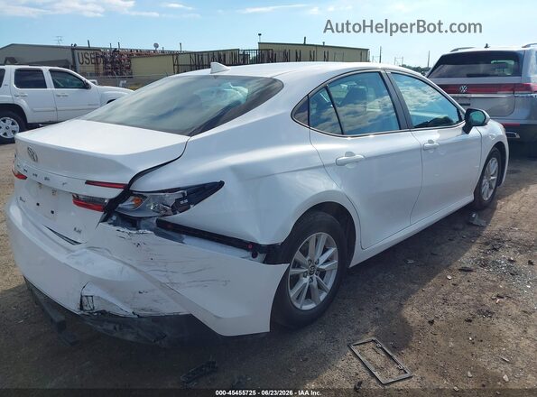 4T1DAACK7SU512864 2025 TOYOTA CAMRY White Vista frontal