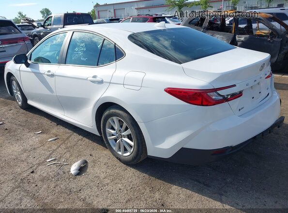 4T1DAACK7SU512864 2025 TOYOTA CAMRY White Trasero izquierdo
