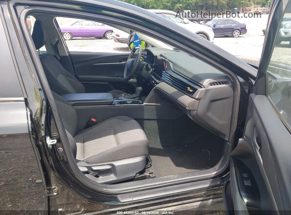 4T1DAACK7SU513495 2025 TOYOTA CAMRY Черный Вид салона спереди