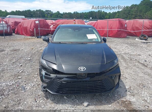 4T1DAACK7SU513495 2025 TOYOTA CAMRY Черный Вид щитка приборов