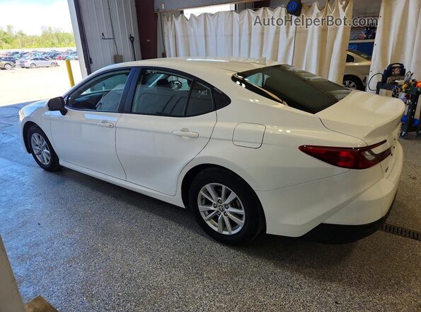 4T1DAACK7SU524254 2025 TOYOTA CAMRY White Задня ліва чверть