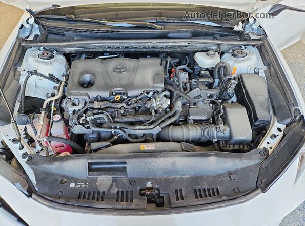 4T1DAACK7SU524254 2025 TOYOTA CAMRY White Вид задньої частини салону