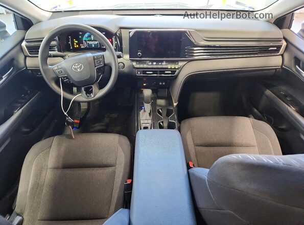 4T1DAACK7SU524254 2025 TOYOTA CAMRY White Вид панелі приладів