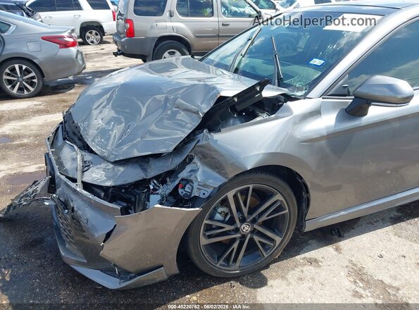 4T1DAACK7SU526456 2025 TOYOTA CAMRY Серый Вид спереди