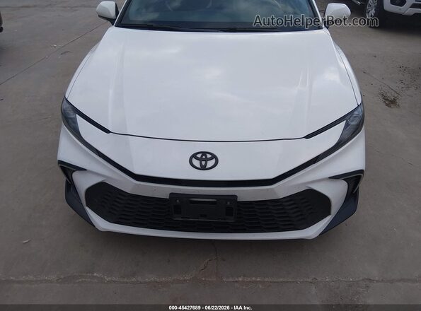 4T1DAACK7SU535416 2025 TOYOTA CAMRY White უკანა სალონის ხედი