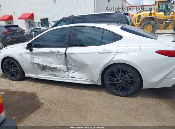 4T1DAACK7SU580095 2025 TOYOTA CAMRY White Vista interior de 360 grados