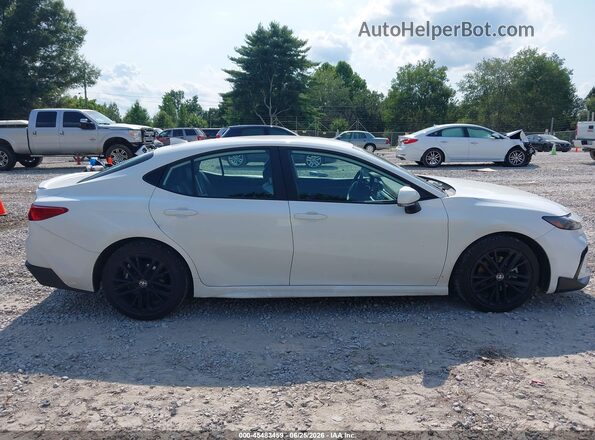 4T1DAACK7SU609949 2025 TOYOTA CAMRY White Вид задньої частини салону