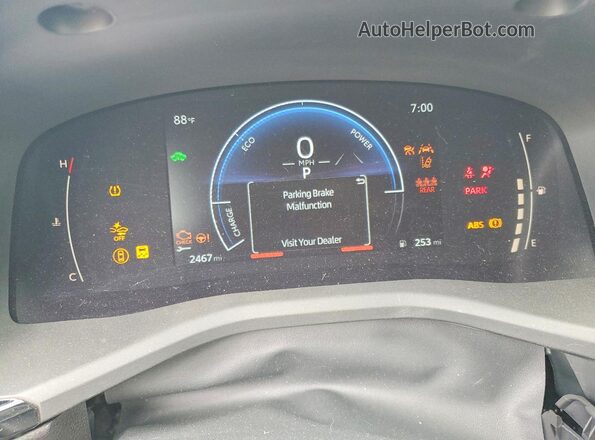 4T1DAACK7SU623317 2025 TOYOTA CAMRY Gray Widok zestawu wskaźników