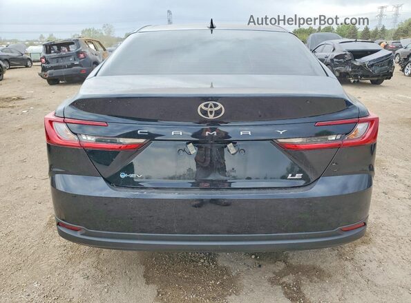 4T1DAACK7SU628369 2025 TOYOTA CAMRY Black Հետևի տեսք