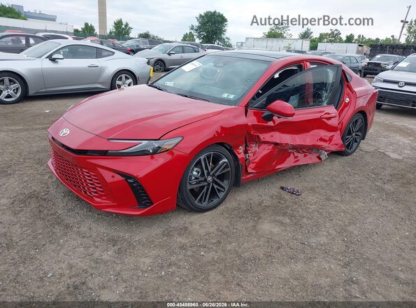 4T1DAACK7TU213148 2026 TOYOTA CAMRY Red Vista tres cuartos delantera izquierda