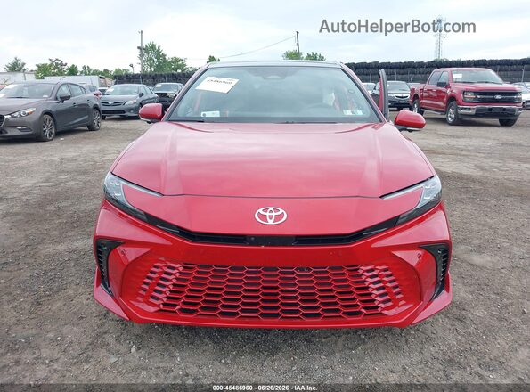 4T1DAACK7TU213148 2026 TOYOTA CAMRY Red Vista interior trasera