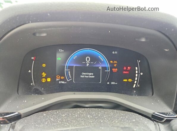 4T1DAACK7TU220875 2026 TOYOTA CAMRY Gray Widok zestawu wskaźników