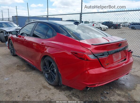 4T1DAACK7TU229625 2026 TOYOTA CAMRY Maroon უკანა მარცხენა