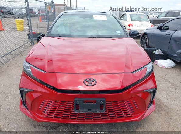 4T1DAACK7TU229625 2026 TOYOTA CAMRY Maroon უკანა სალონის ხედი