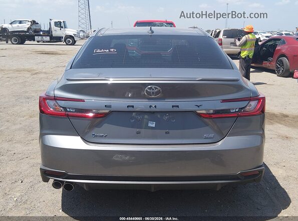 4T1DAACK7TU278484 2026 TOYOTA CAMRY Silver 