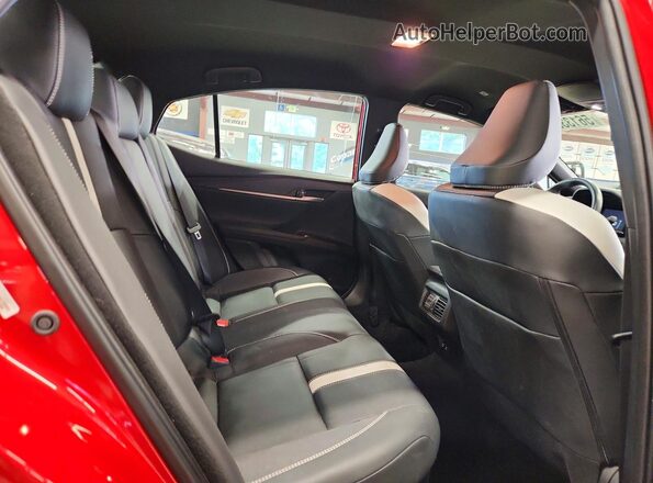 4T1DAACK8SU002913 2025 TOYOTA CAMRY Красный Вид задних сидений