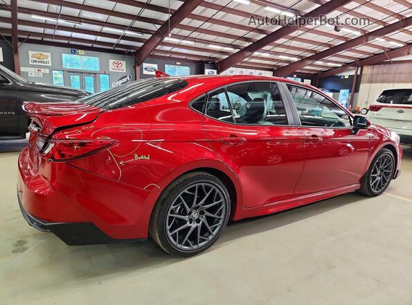 4T1DAACK8SU002913 2025 TOYOTA CAMRY Красный Задняя правая четверть