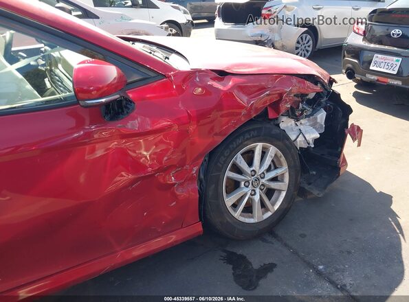 4T1DAACK8SU074419 2025 TOYOTA CAMRY Red Вид спереду