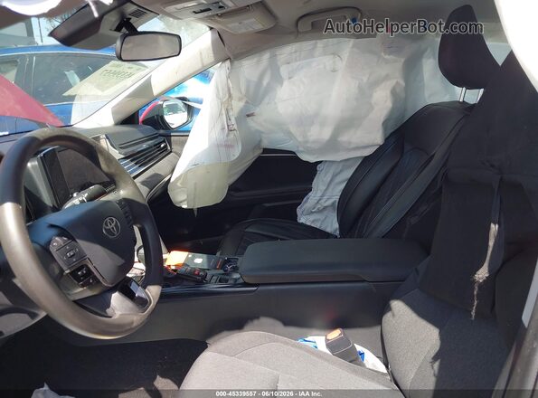 4T1DAACK8SU074419 2025 TOYOTA CAMRY Red Вид салону спереду