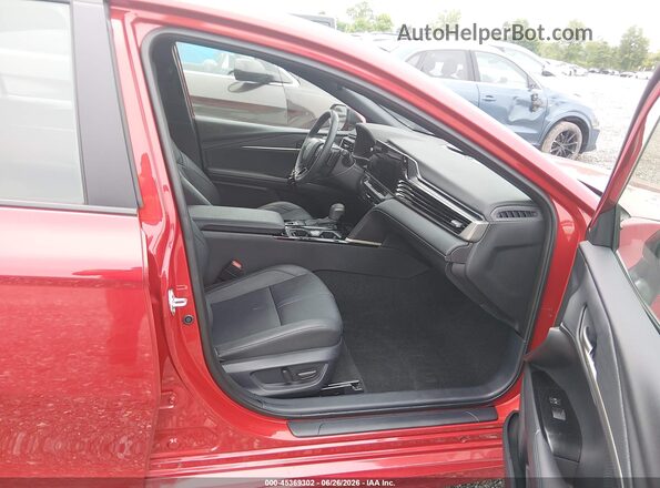 4T1DAACK8SU094542 2025 TOYOTA CAMRY Red Widok wnętrza z przodu