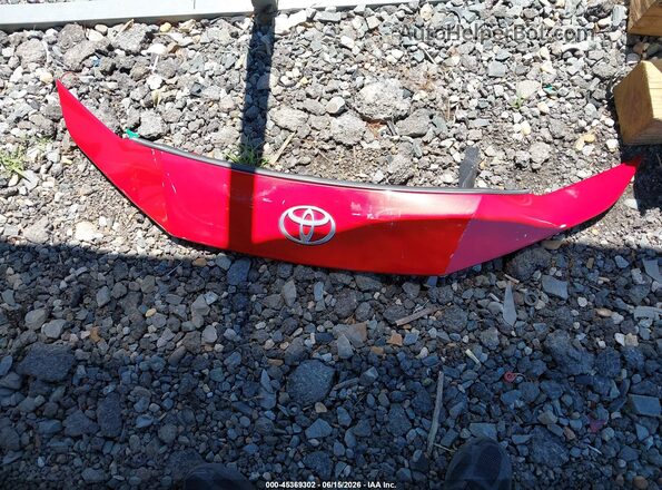 4T1DAACK8SU094542 2025 TOYOTA CAMRY Red Widok zestawu wskaźników