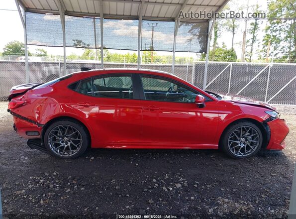4T1DAACK8SU094542 2025 TOYOTA CAMRY Red Widok wnętrza 360 stopni