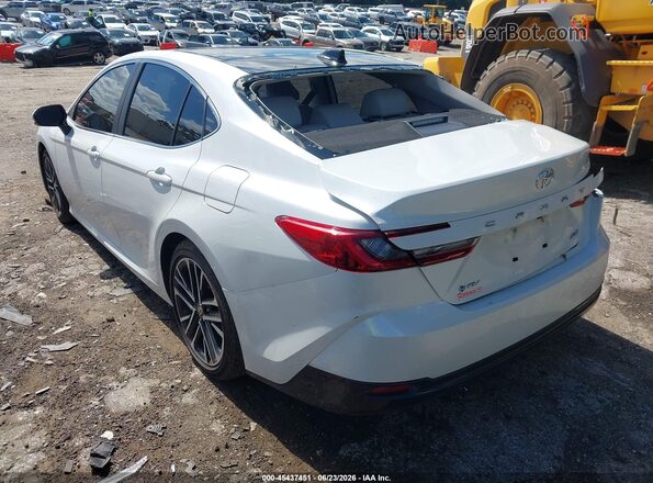 4T1DAACK8SU097831 2025 TOYOTA CAMRY White Trasero izquierdo