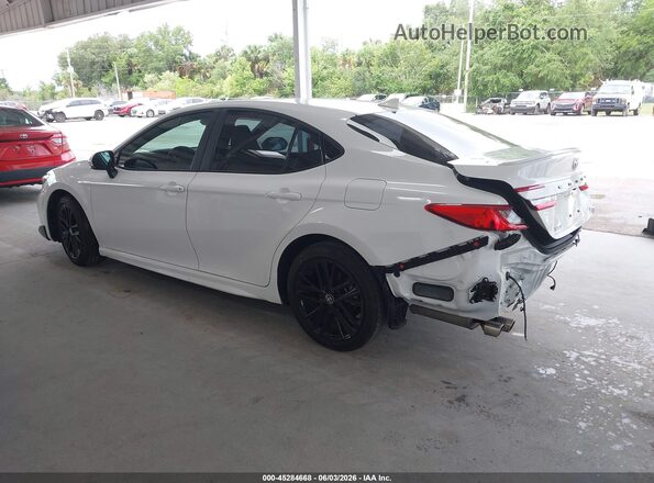 4T1DAACK8SU115812 2025 TOYOTA CAMRY Белый Задняя левая четверть