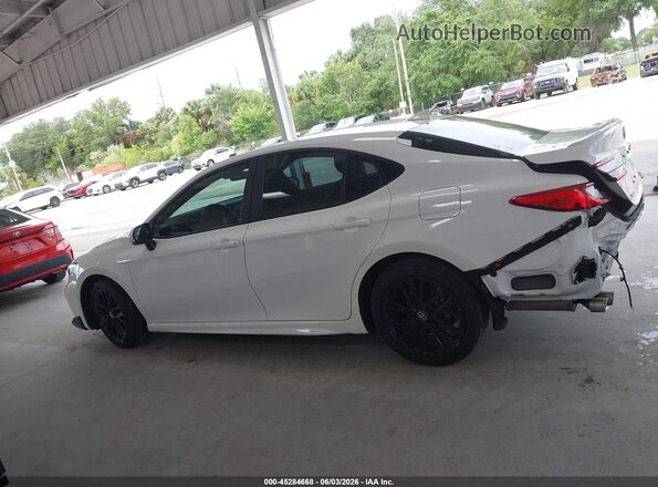 4T1DAACK8SU115812 2025 TOYOTA CAMRY Белый Панорамный вид салона 360°