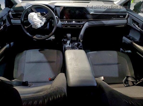 4T1DAACK8SU207776 2025 TOYOTA CAMRY Black Вид панелі приладів