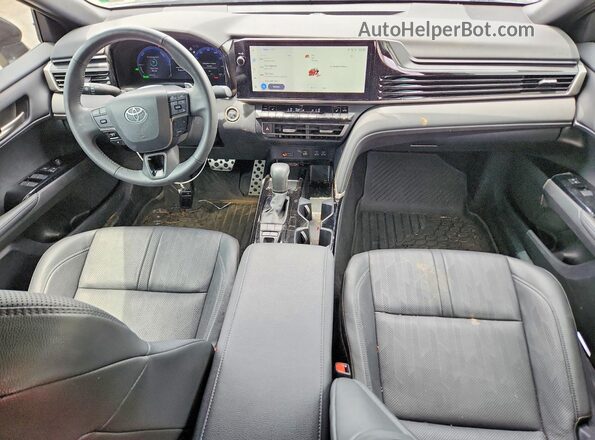 4T1DAACK8SU501307 2025 TOYOTA CAMRY Черный Вид панели приборов