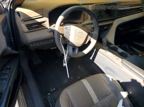 4T1DAACK8SU504823 2025 TOYOTA CAMRY Gray Вид панелі приладів