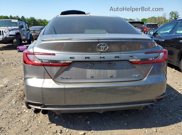 4T1DAACK8SU504823 2025 TOYOTA CAMRY Gray Вид ззаду