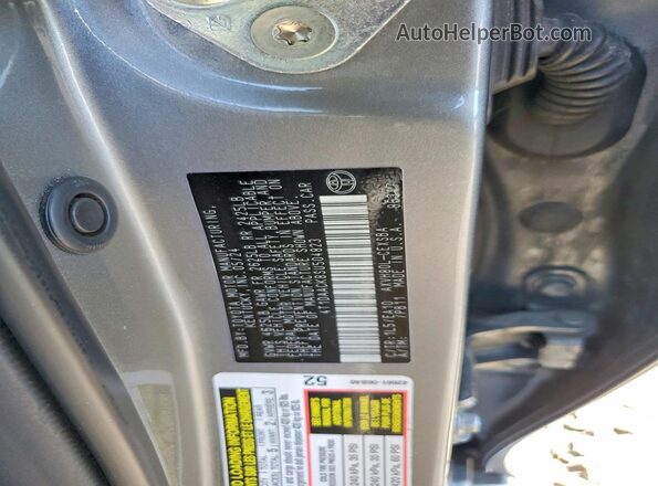 4T1DAACK8SU504823 2025 TOYOTA CAMRY Gray Вид підкапотного простору