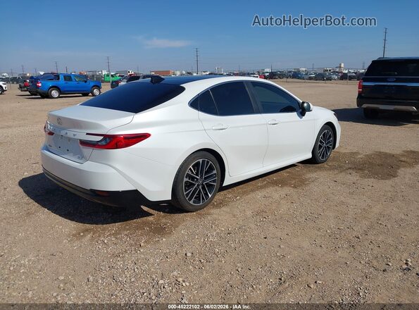 4T1DAACK8SU527745 2025 TOYOTA CAMRY Белый Задняя правая четверть