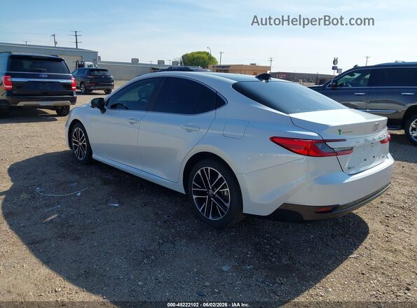 4T1DAACK8SU527745 2025 TOYOTA CAMRY Белый Задняя левая четверть