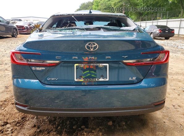 4T1DAACK8SU569249 2025 TOYOTA CAMRY Синий Вид сзади