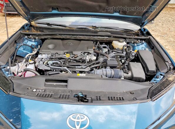 4T1DAACK8SU569249 2025 TOYOTA CAMRY Синий Вид задней части салона