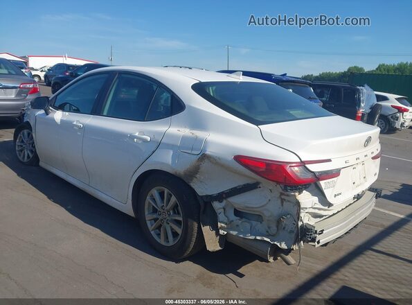 4T1DAACK8SU575701 2025 TOYOTA CAMRY White Հետևի ձախ