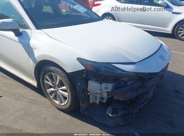4T1DAACK8SU575701 2025 TOYOTA CAMRY White 